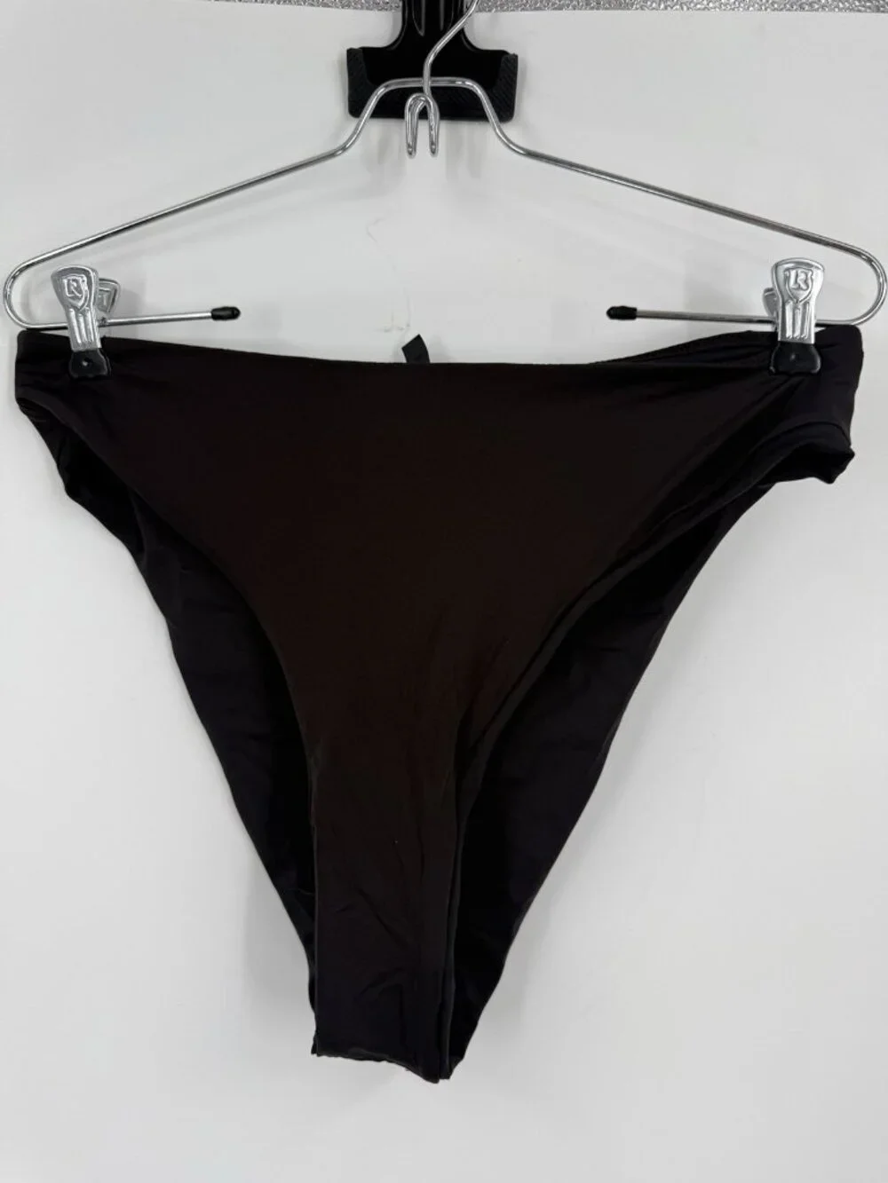 Women’s Skims Signature Swim High Waist Bikini Bottoms Black Size Large